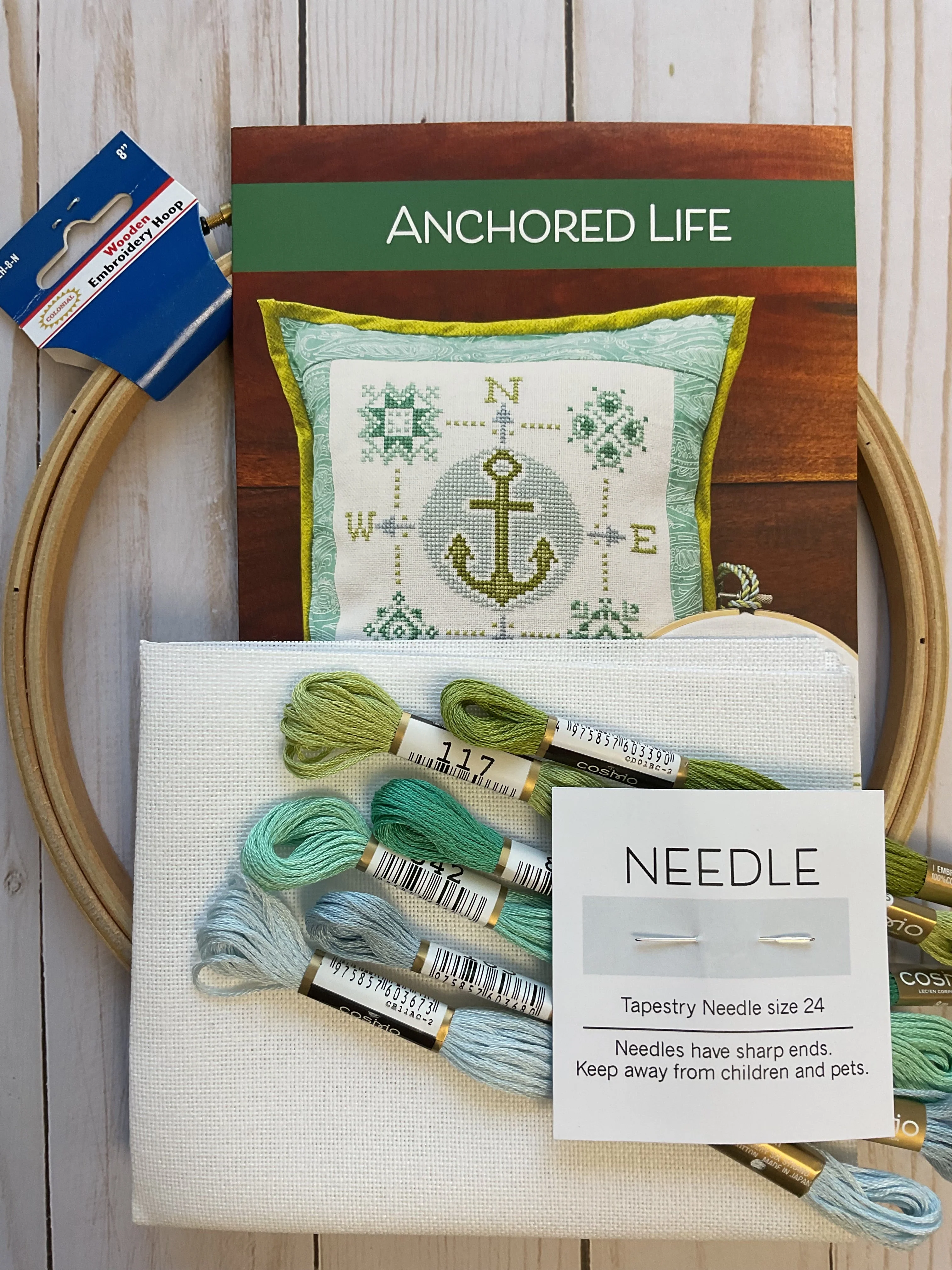 Anchored Life Cross Stitch Kit - Image 4