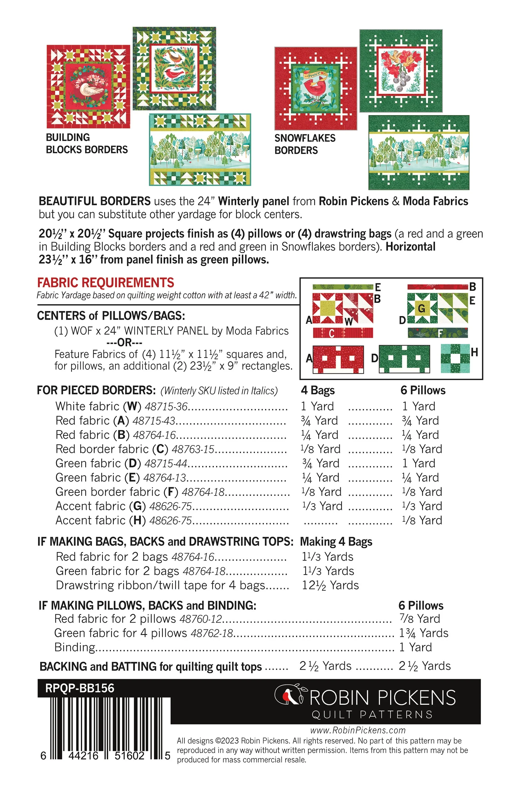 Beautiful Borders for Bags and Pillows Digital PDF - Image 2