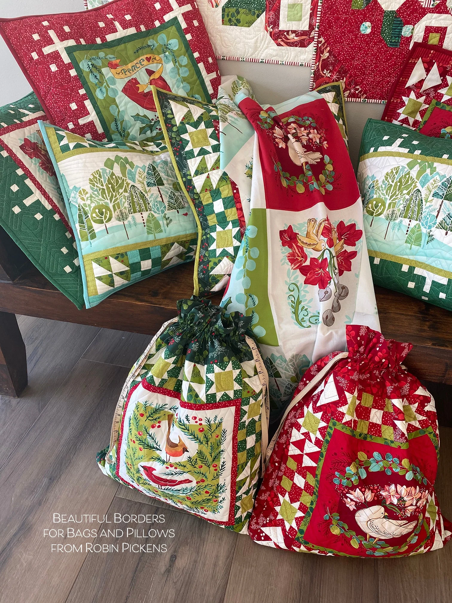 Beautiful Borders for Bags and Pillows Digital PDF - Image 4