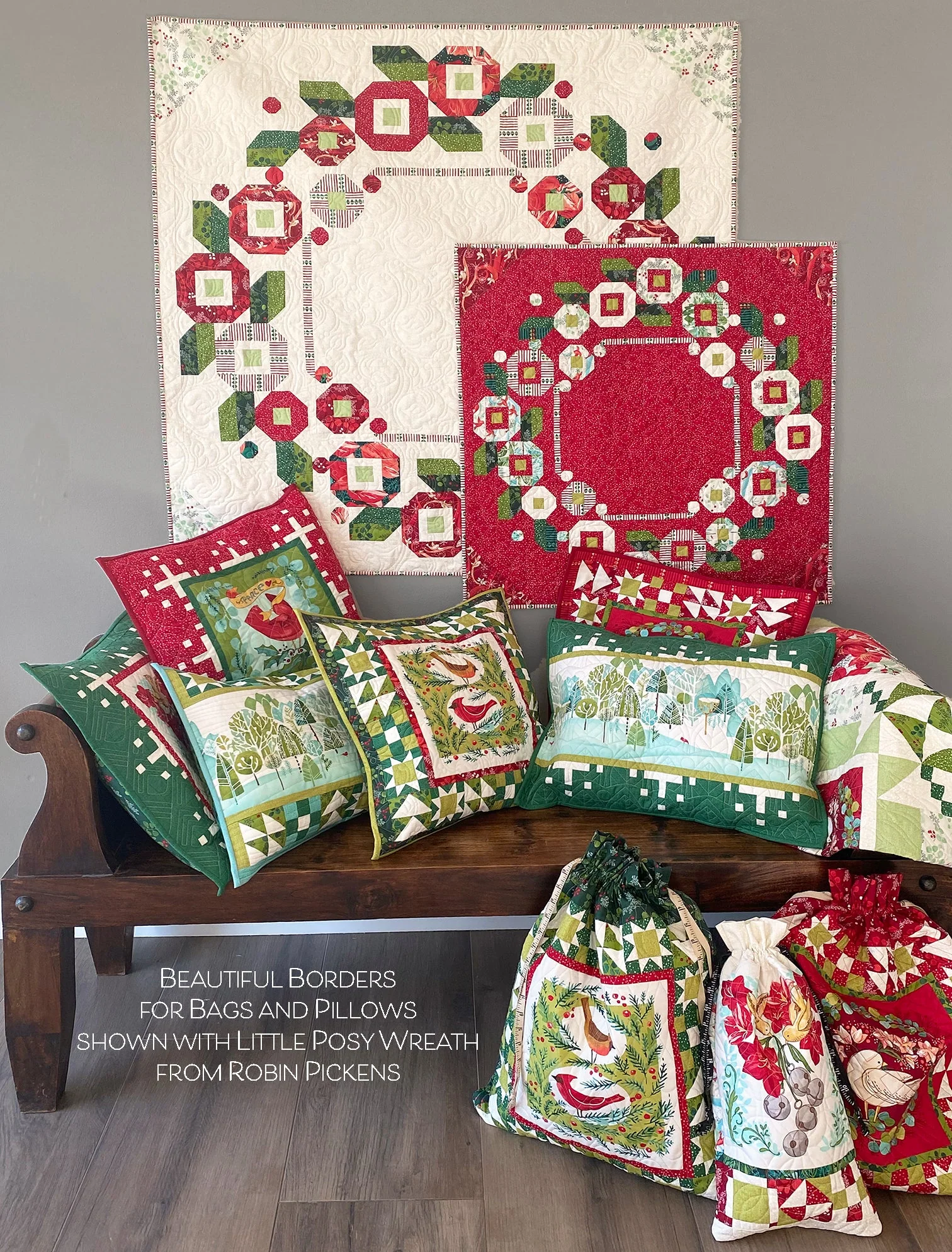 Beautiful Borders for Bags and Pillows Digital PDF - Image 6