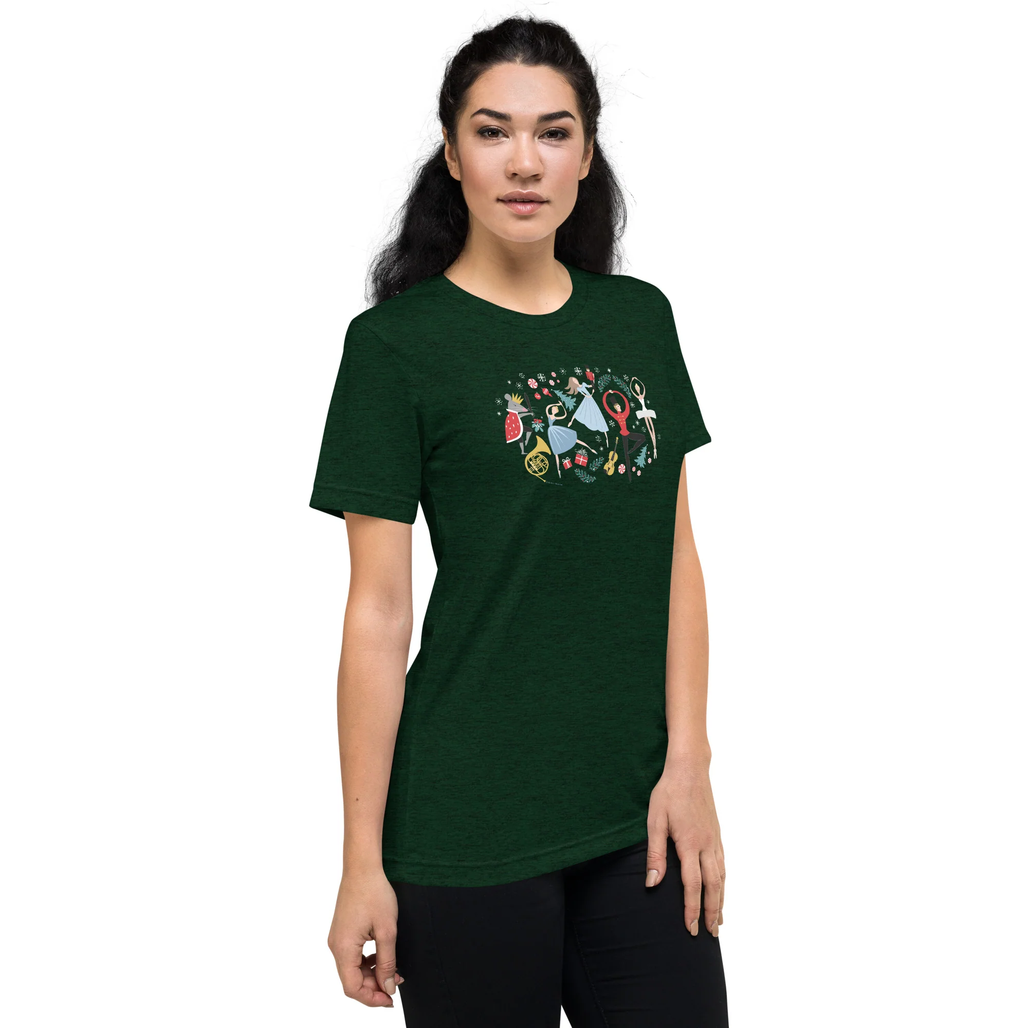 Clara's Nutcracker Ballet Short sleeve t-shirt Bella+Canvas - Image 10