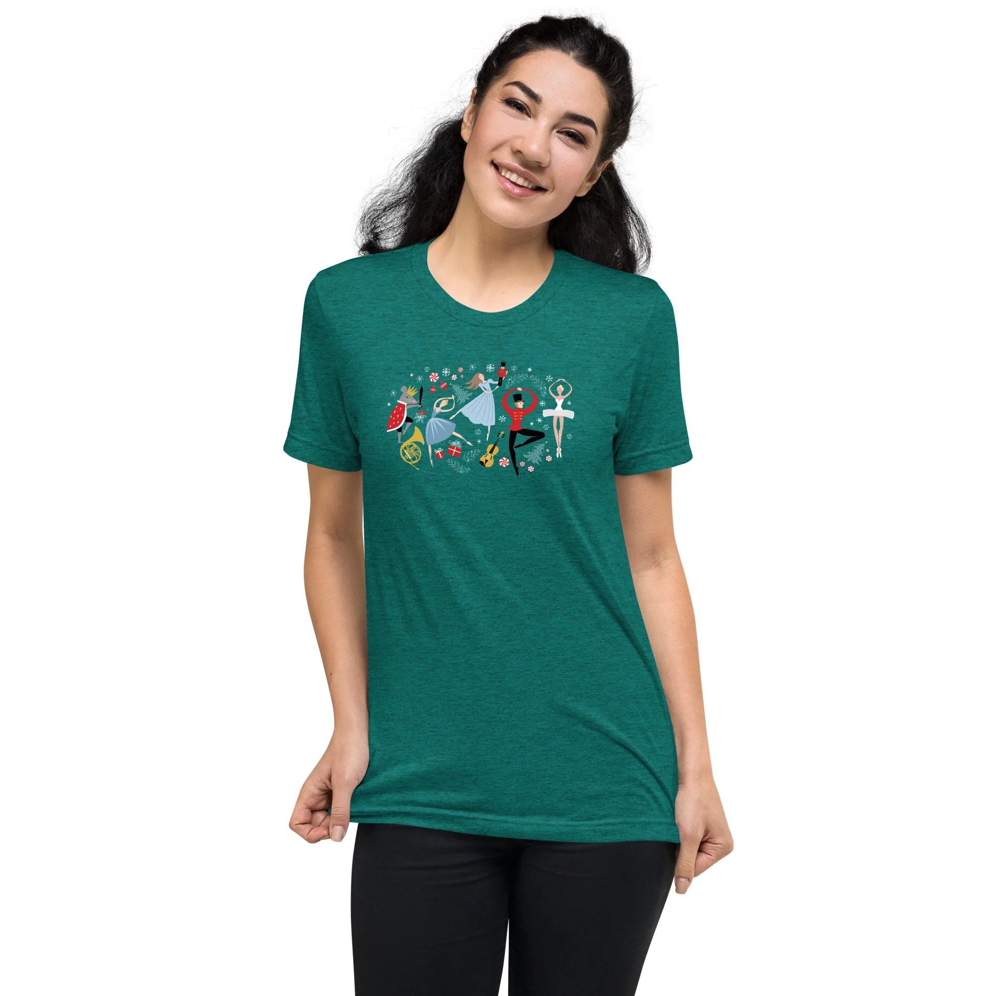 Clara's Nutcracker Ballet Short sleeve t-shirt Bella+Canvas - Image 16