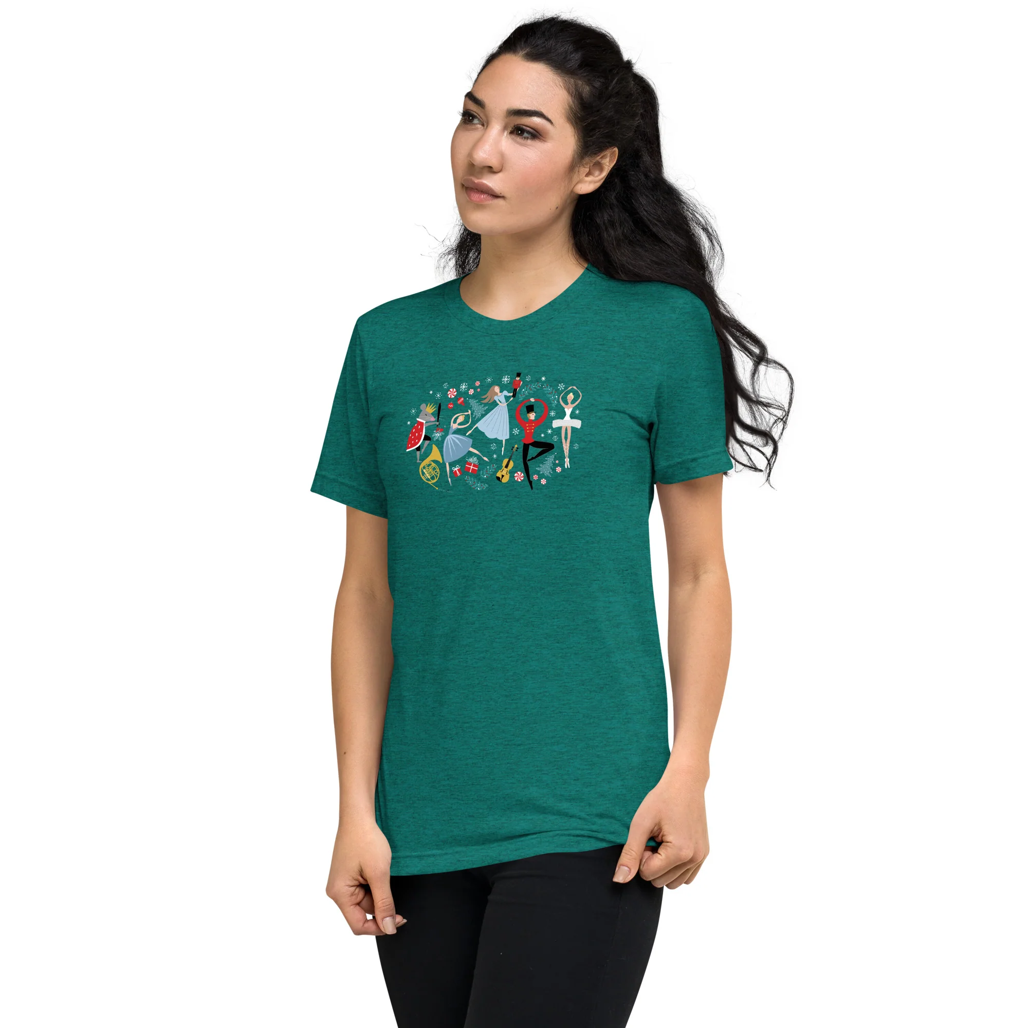 Clara's Nutcracker Ballet Short sleeve t-shirt Bella+Canvas - Image 17