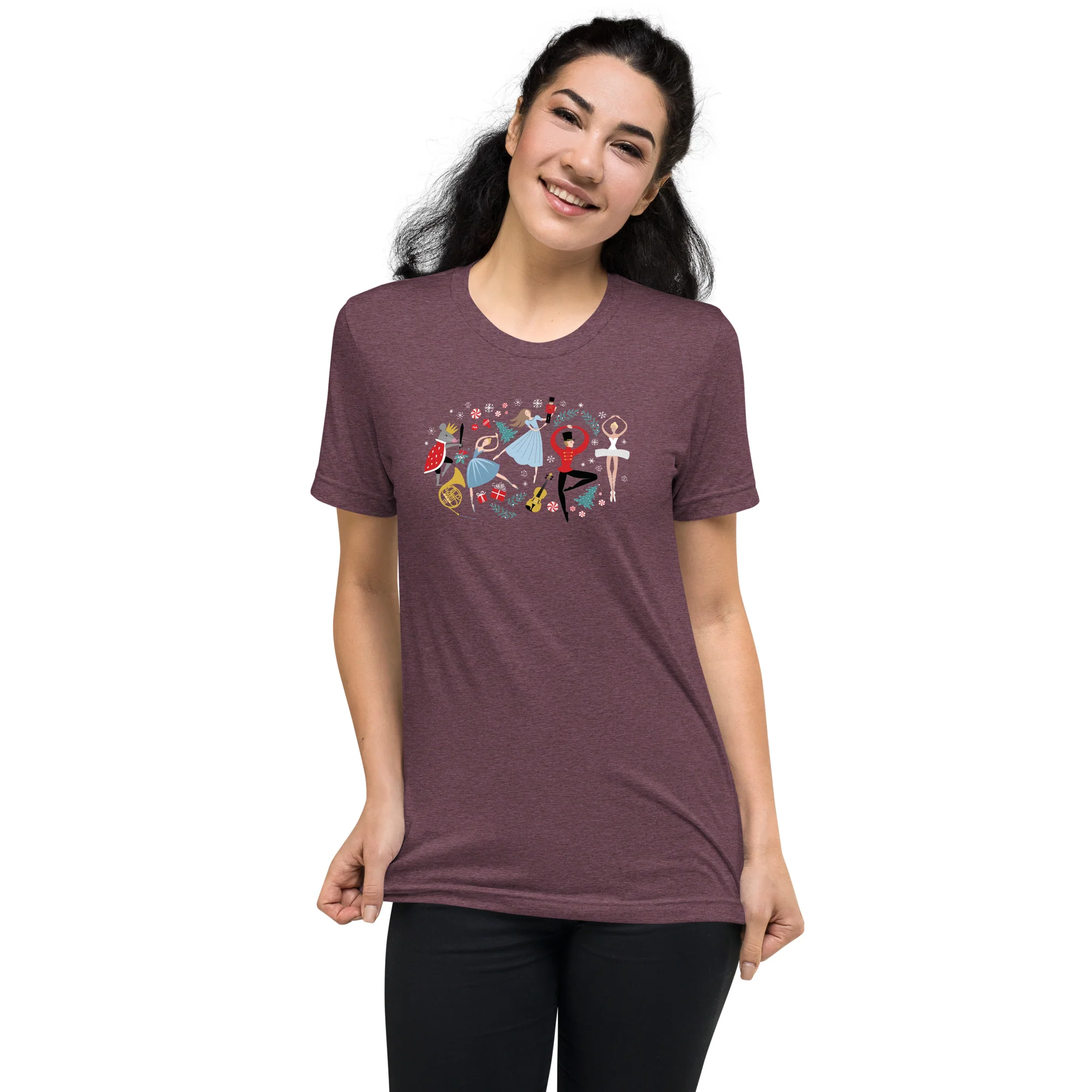 Clara's Nutcracker Ballet Short sleeve t-shirt Bella+Canvas - Image 19