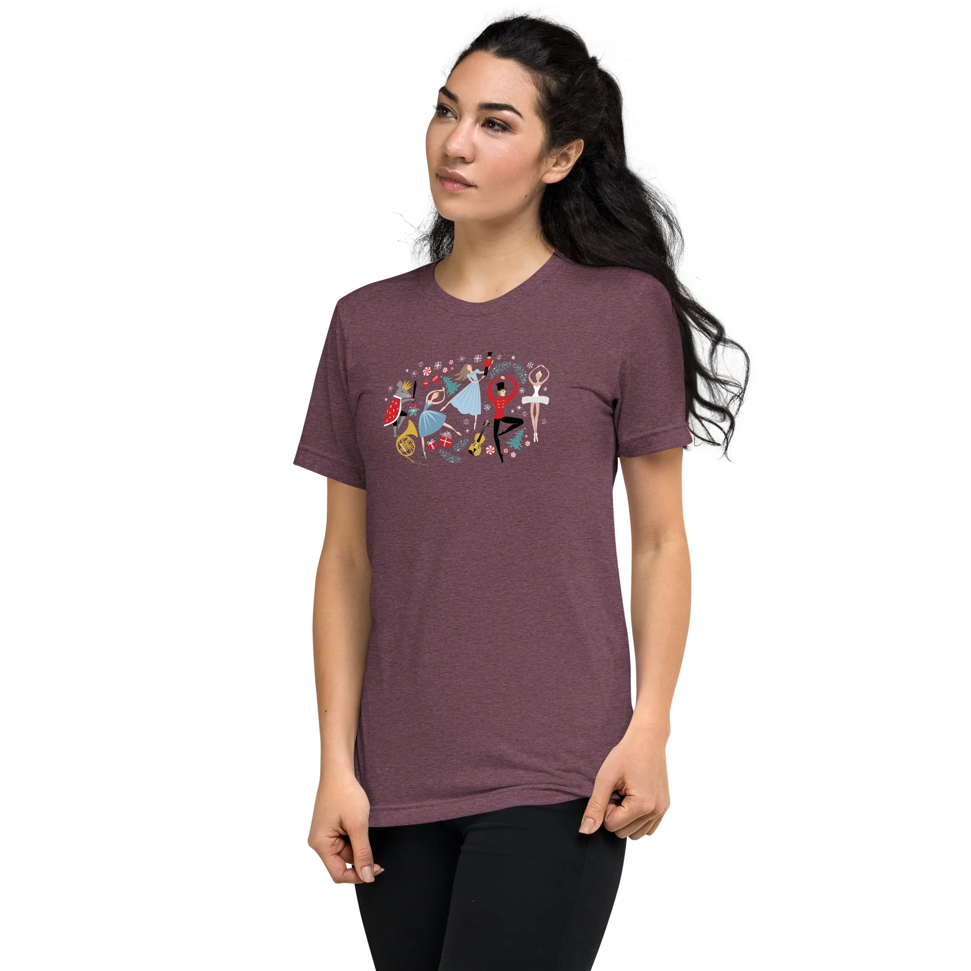 Clara's Nutcracker Ballet Short sleeve t-shirt Bella+Canvas - Image 20