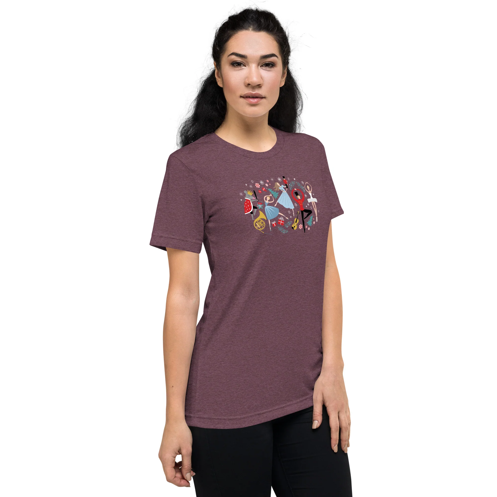 Clara's Nutcracker Ballet Short sleeve t-shirt Bella+Canvas - Image 21