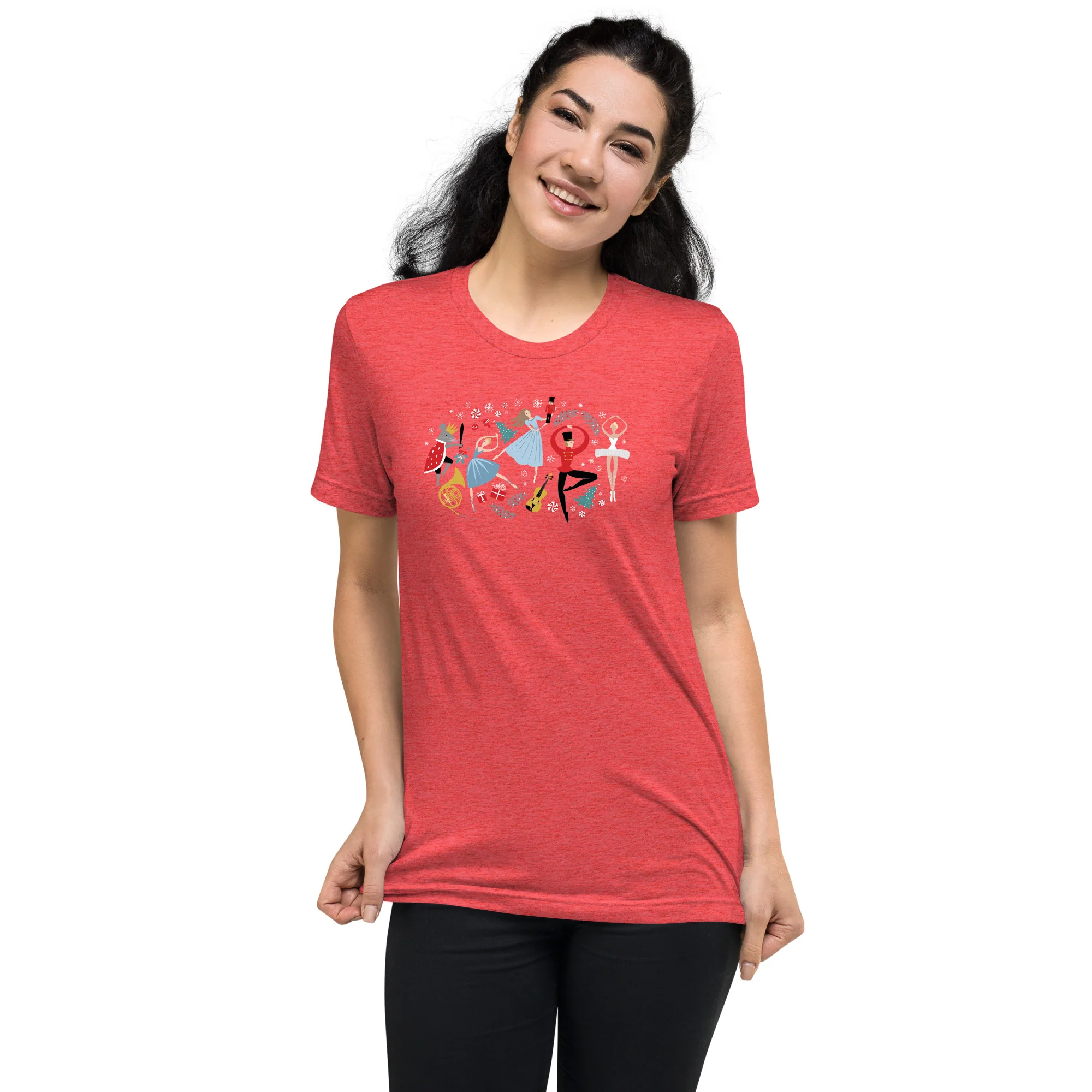 Clara's Nutcracker Ballet Short sleeve t-shirt Bella+Canvas - Image 22
