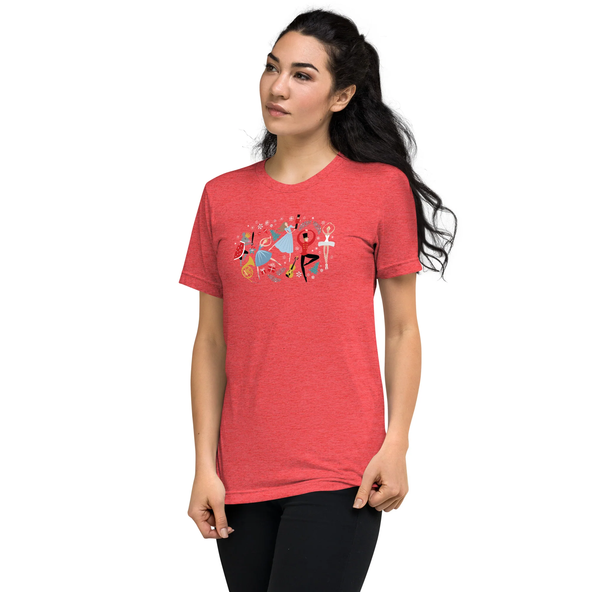 Clara's Nutcracker Ballet Short sleeve t-shirt Bella+Canvas - Image 23