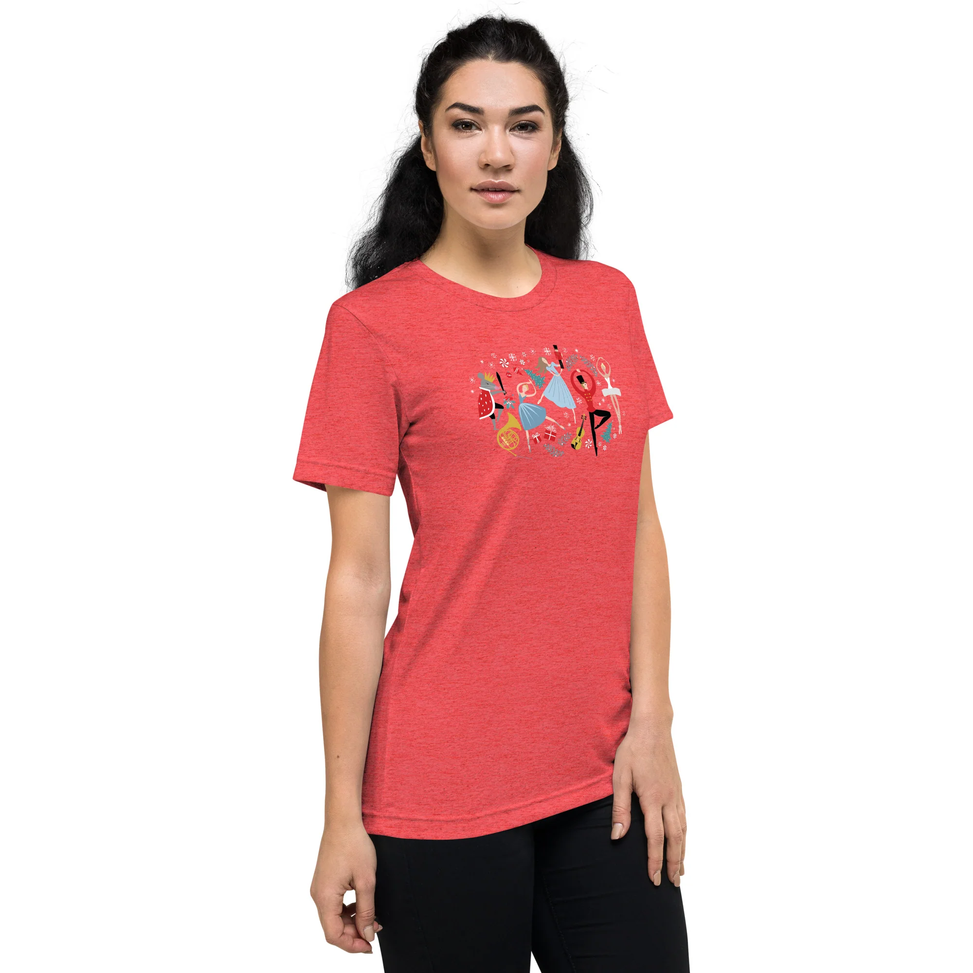 Clara's Nutcracker Ballet Short sleeve t-shirt Bella+Canvas - Image 24