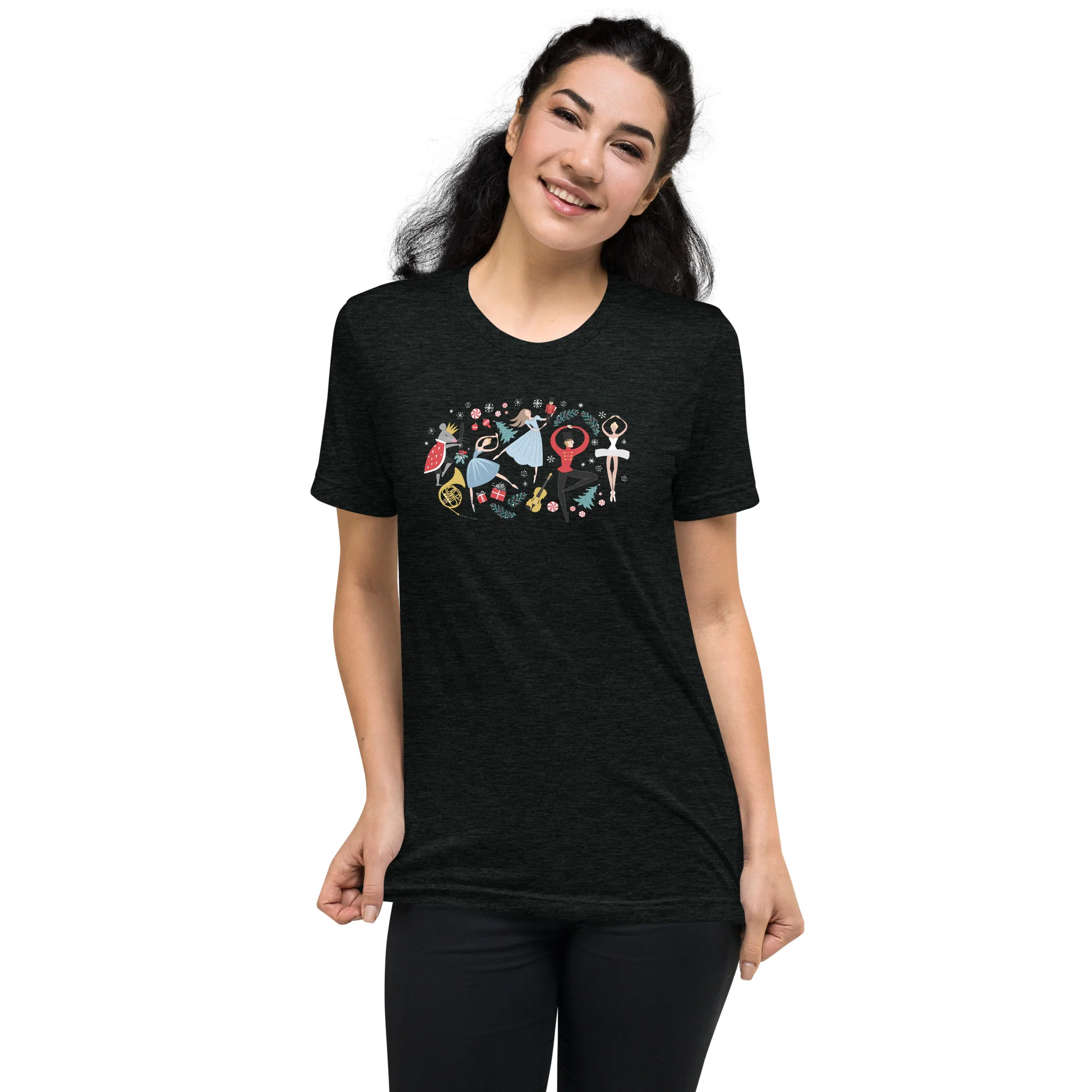 Clara's Nutcracker Ballet Short sleeve t-shirt Bella+Canvas - Image 5