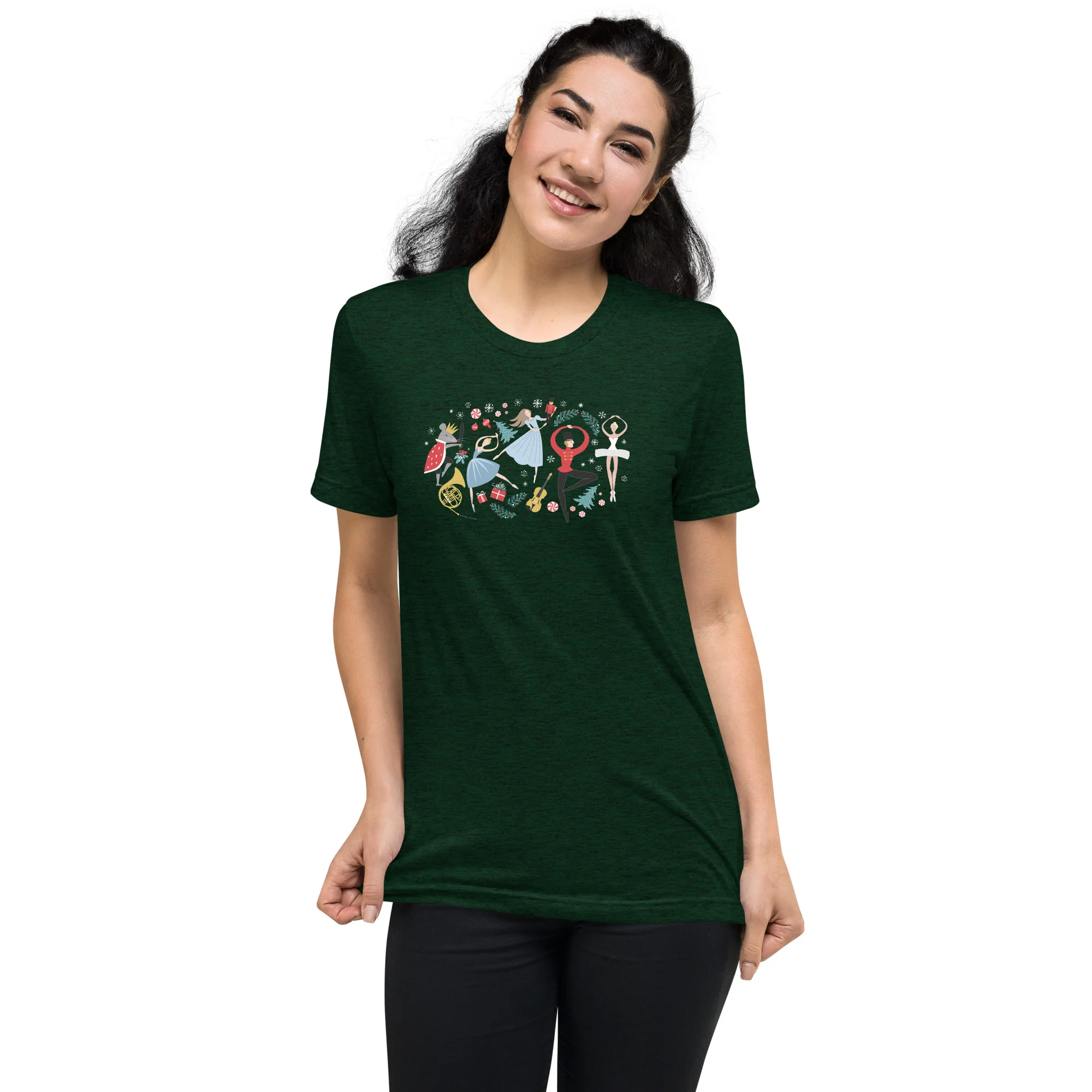 Clara's Nutcracker Ballet Short sleeve t-shirt Bella+Canvas - Image 8