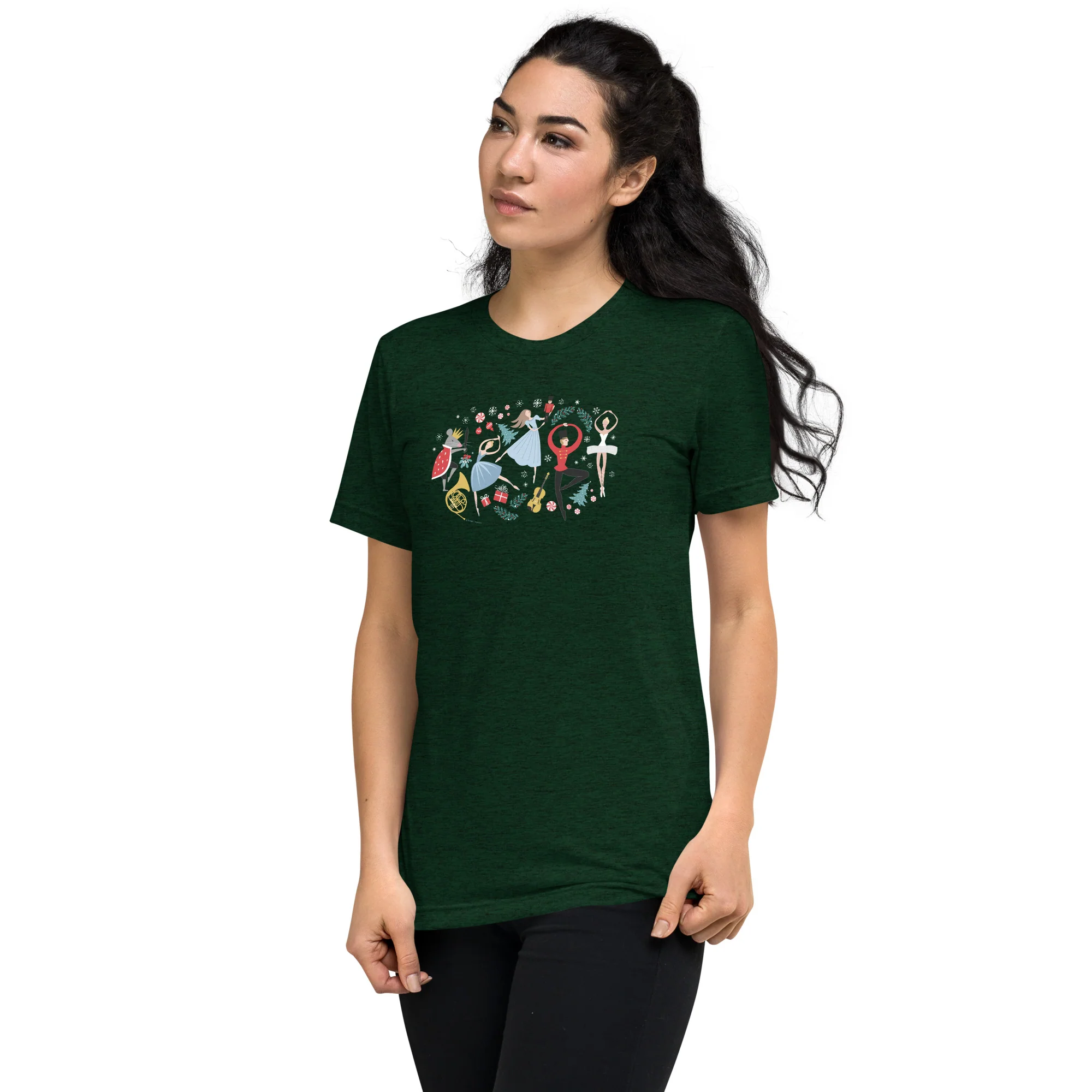 Clara's Nutcracker Ballet Short sleeve t-shirt Bella+Canvas - Image 9