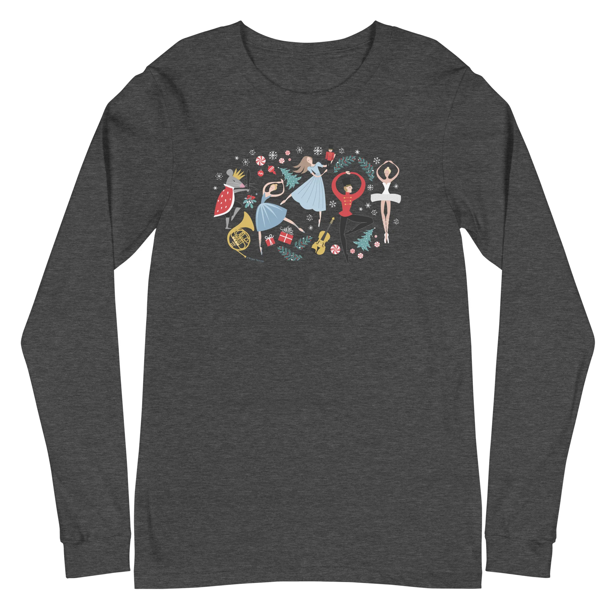 Clara's Nutcracker Ballet Unisex Long Sleeve Tee - Image 6
