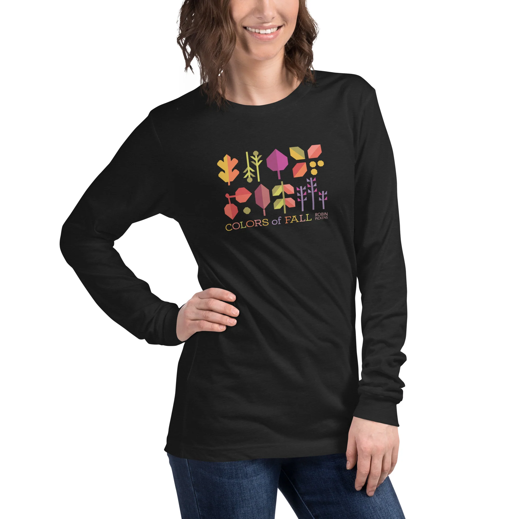 Colors of Fall Unisex Long Sleeve Tee - Image 3