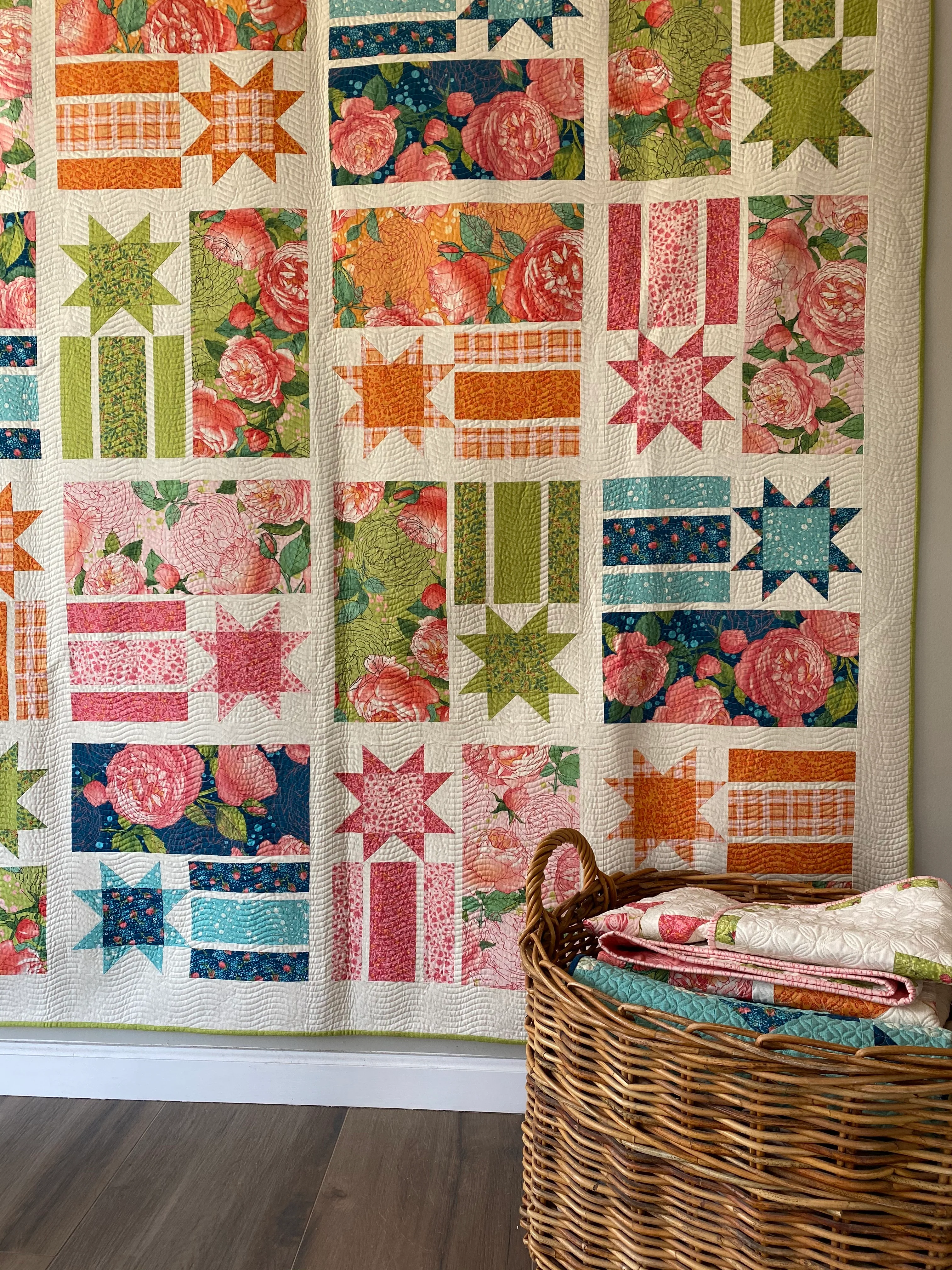 CONSTANCE Quilt Pattern (printed booklet) by Robin Pickens / Lap, Twin, Queen sizes - Image 3
