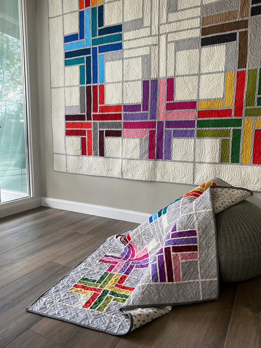 DEFINITE PLUS digital PDF Quilt Pattern by Robin Pickens, Jelly Roll and Honey Bun friendly - Image 7