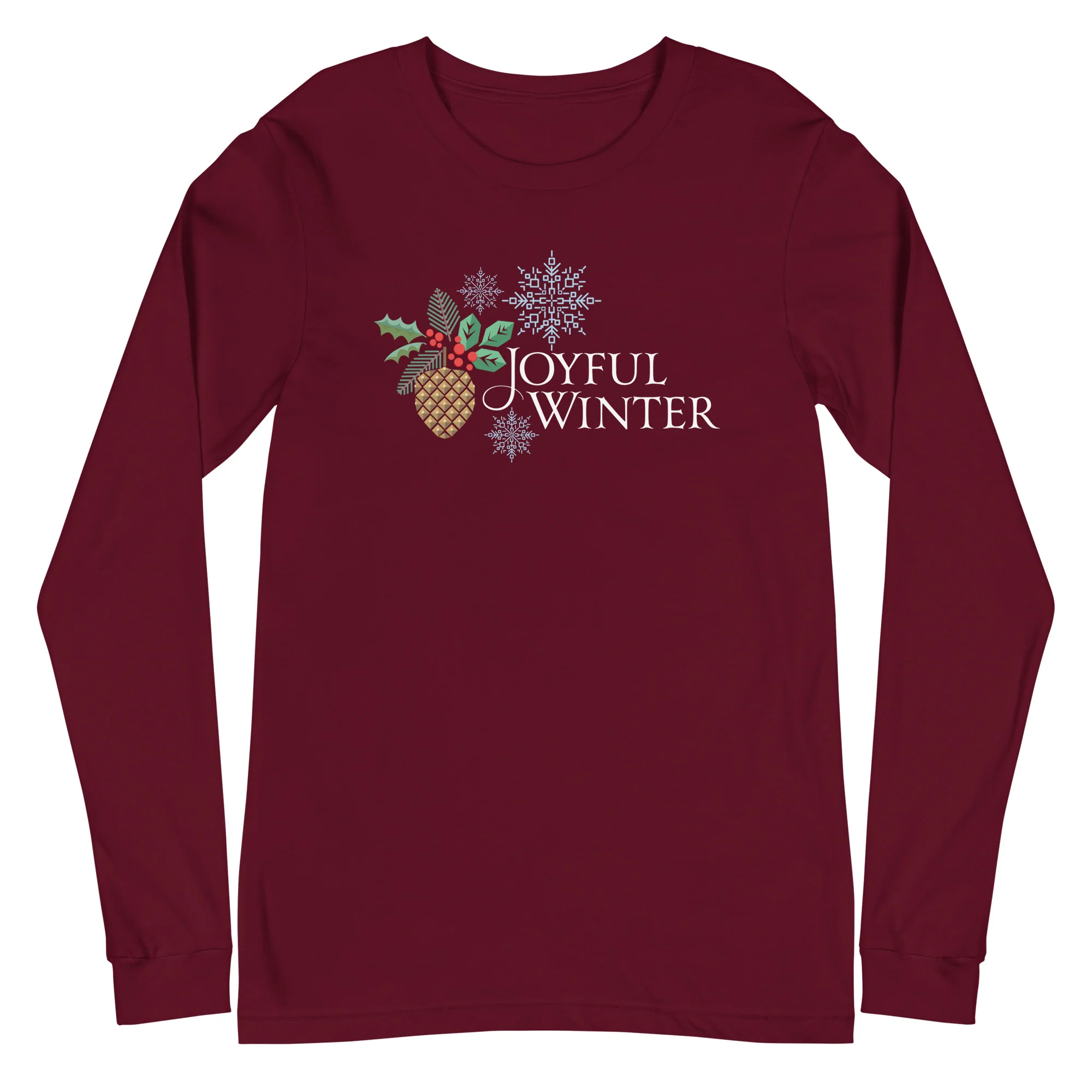 Joyful Winter Unisex Long Sleeve Tee