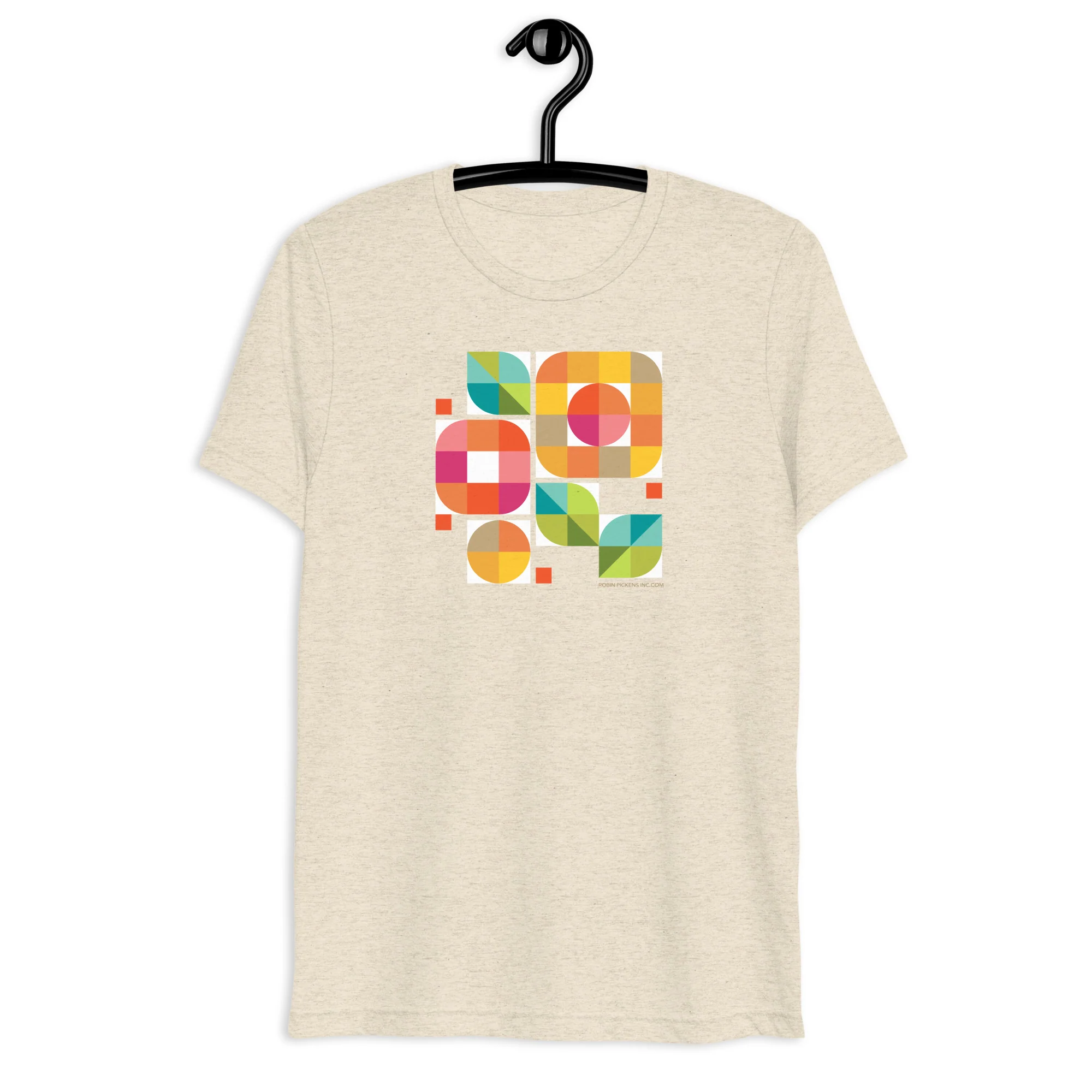 Mod Flower Box California Sunshine palette Short sleeve t-shirt - Image 6