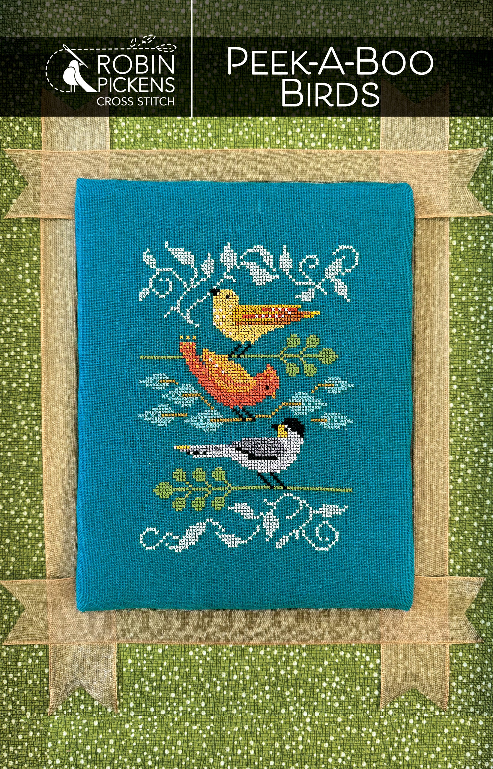 Peek-A-Boo Birds printed pattern