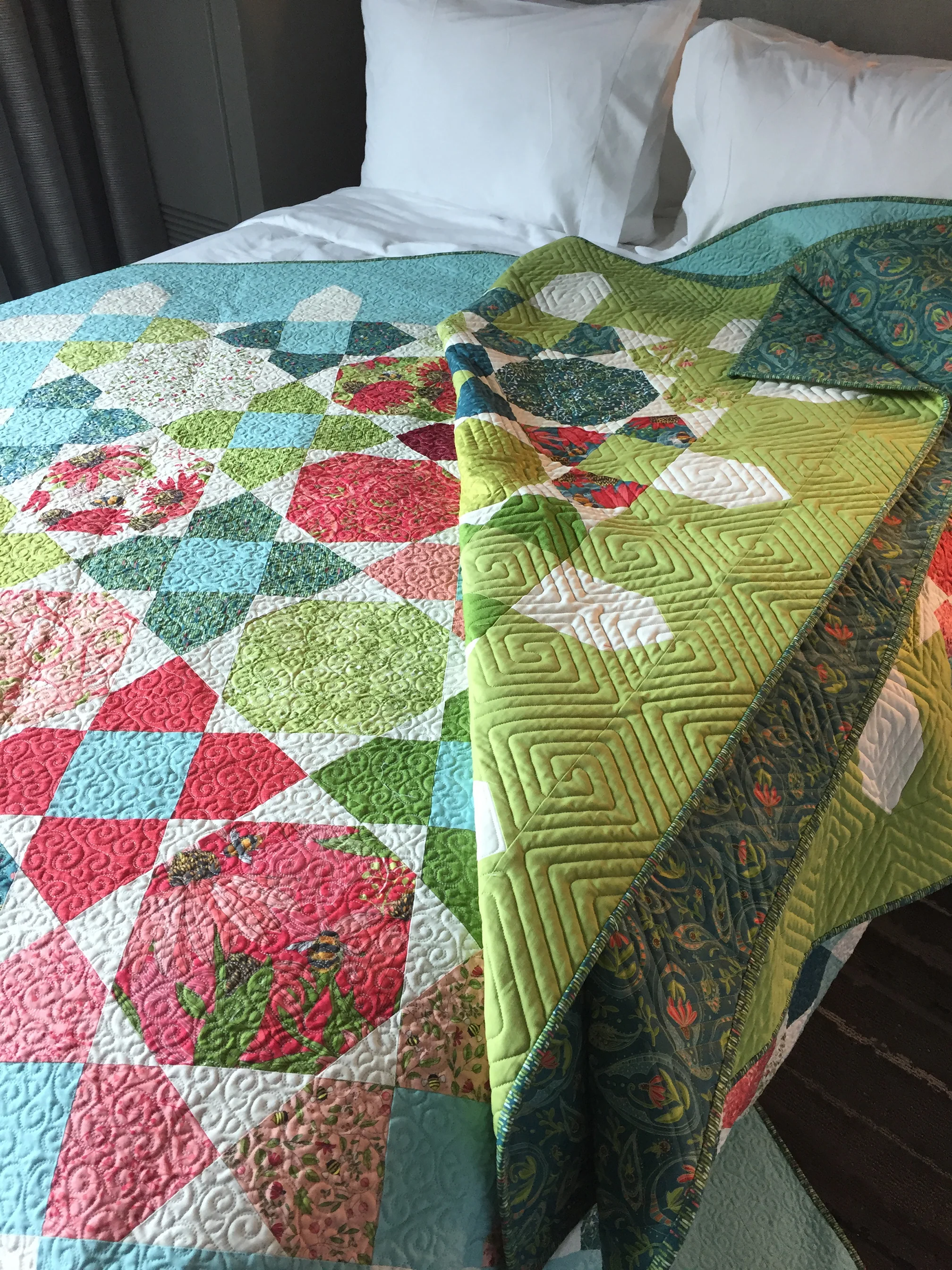 PICKET Digital PDF Quilt Pattern by Robin Pickens - Large or Lap, Fat Quarters or Layer Cake Precuts - Image 8
