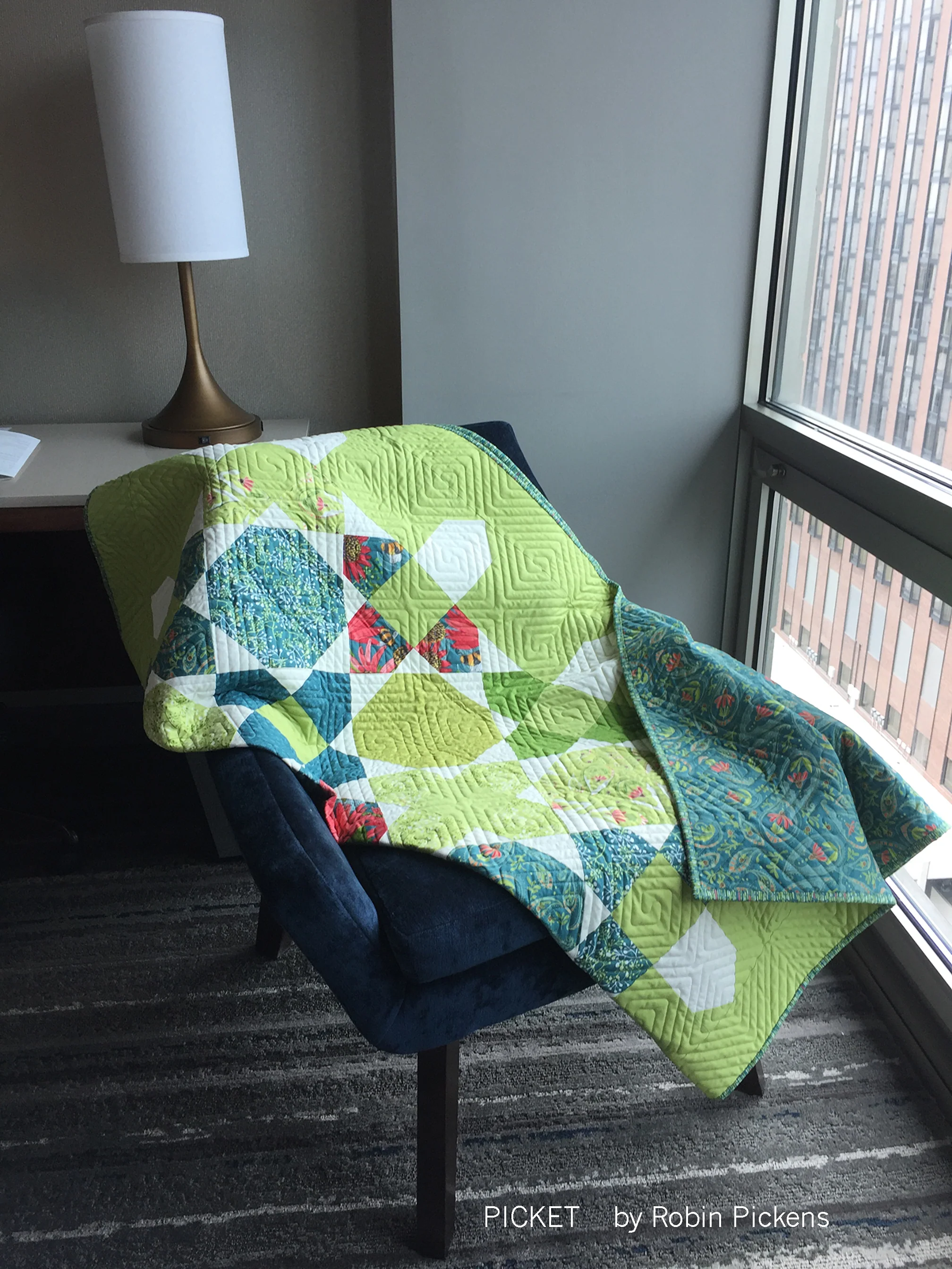 PICKET Quilt Pattern (printed booklet) by Robin Pickens - Image 7