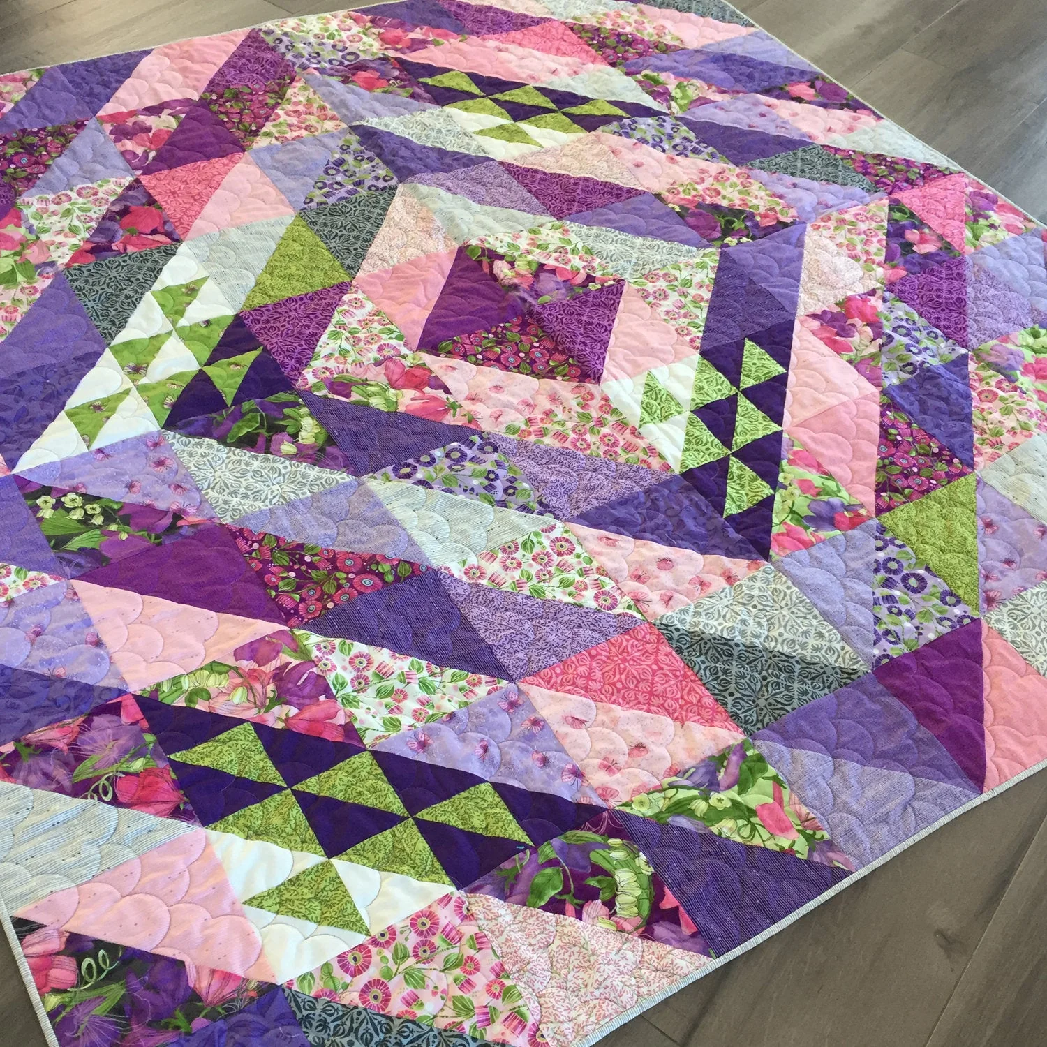 FACETED Quilt Pattern (printed booklet) by Robin Pickens / Fat Quarter Friendly - Image 5