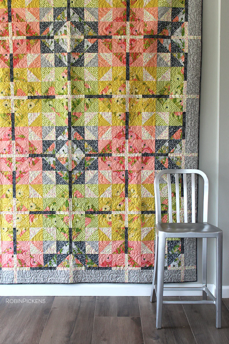 FARMHOUSE CROSSING Quilt Pattern (printed booklet)  by Robin Pickens - Image 5