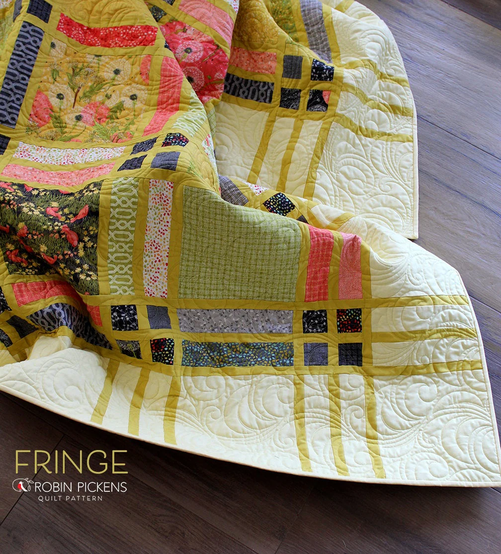 FRINGE Quilt Pattern (printed booklet UPDATED 2023) by Robin Pickens - Image 6