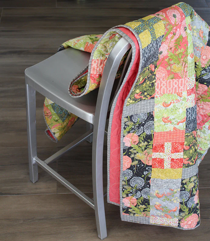POSITIVELY BOHEMIAN Quilt Pattern (printed booklet) by Robin Pickens / Twin size - Image 5