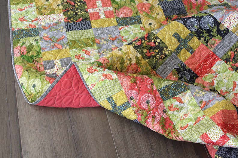 POSITIVELY BOHEMIAN Quilt Pattern (printed booklet) by Robin Pickens / Twin size - Image 6
