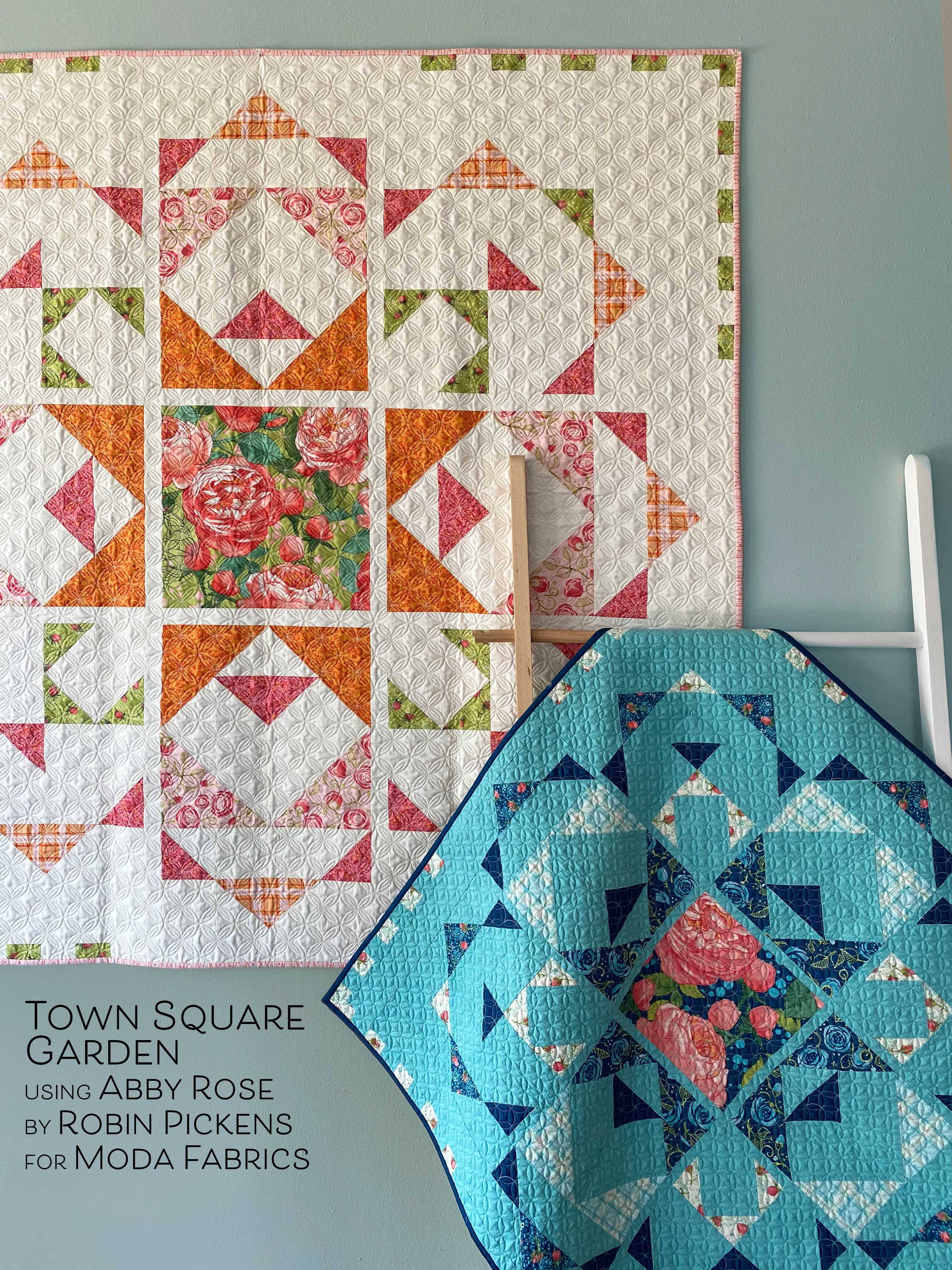 TOWN SQUARE GARDEN Quilt Pattern (printed booklet) by Robin Pickens - Image 6