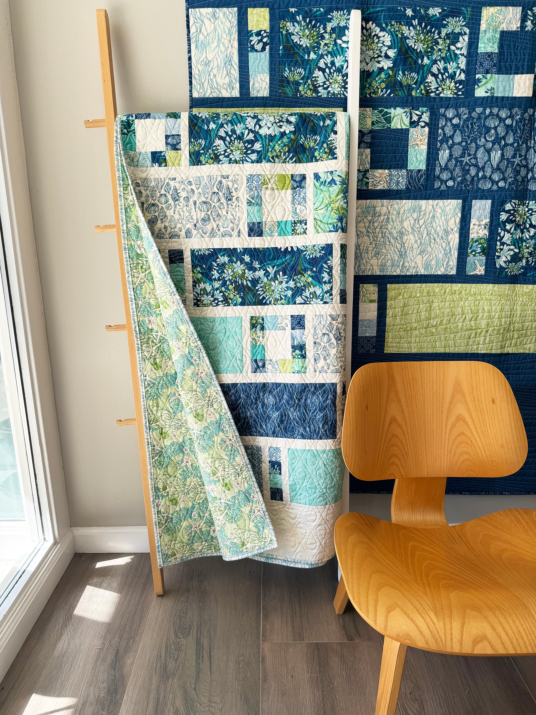 TOKYO TERRACE Quilt Pattern (printed booklet) by Robin Pickens /Twin and Lap - Image 3