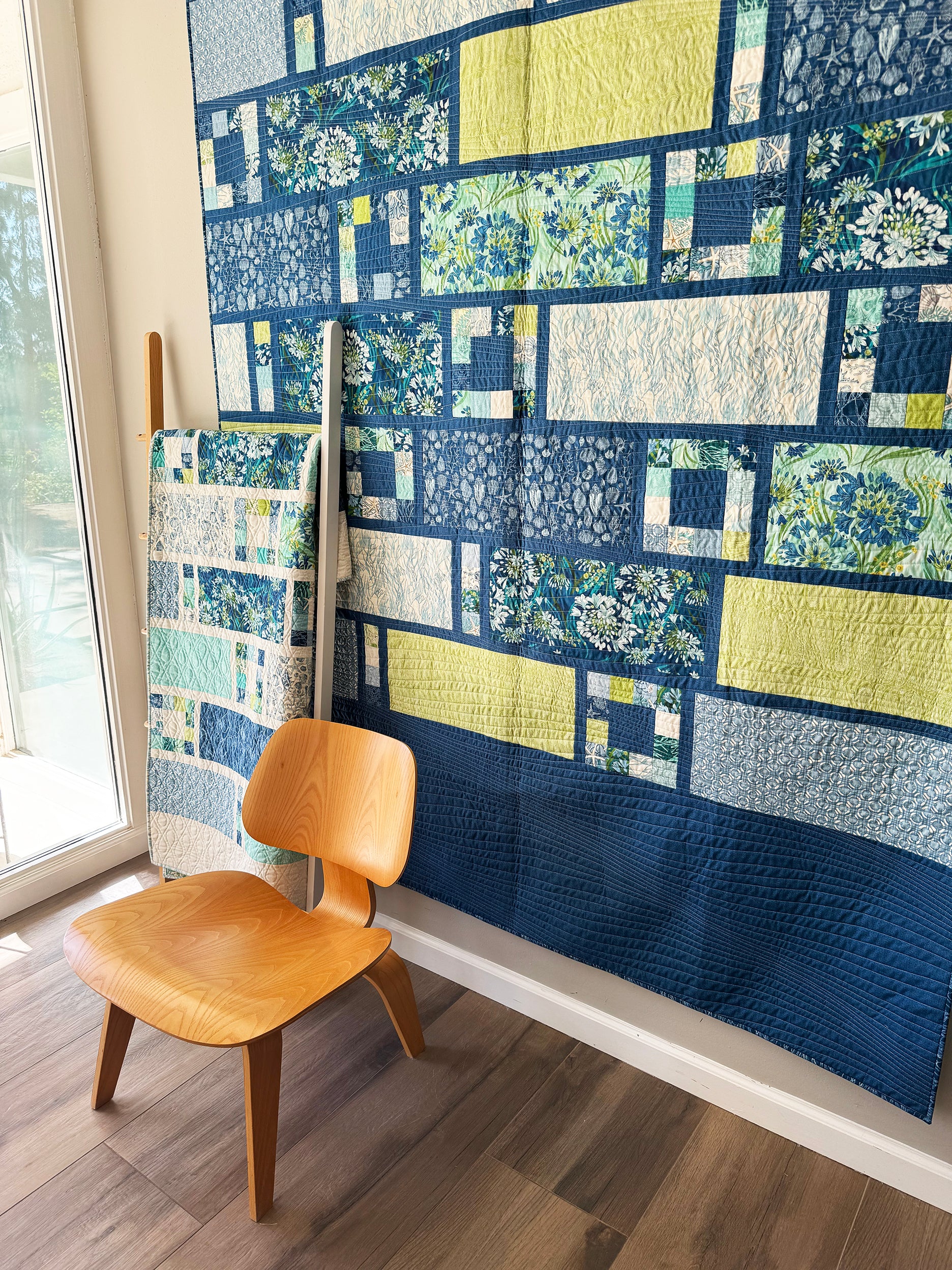 TOKYO TERRACE Quilt Pattern (printed booklet) by Robin Pickens /Twin and Lap - Image 4