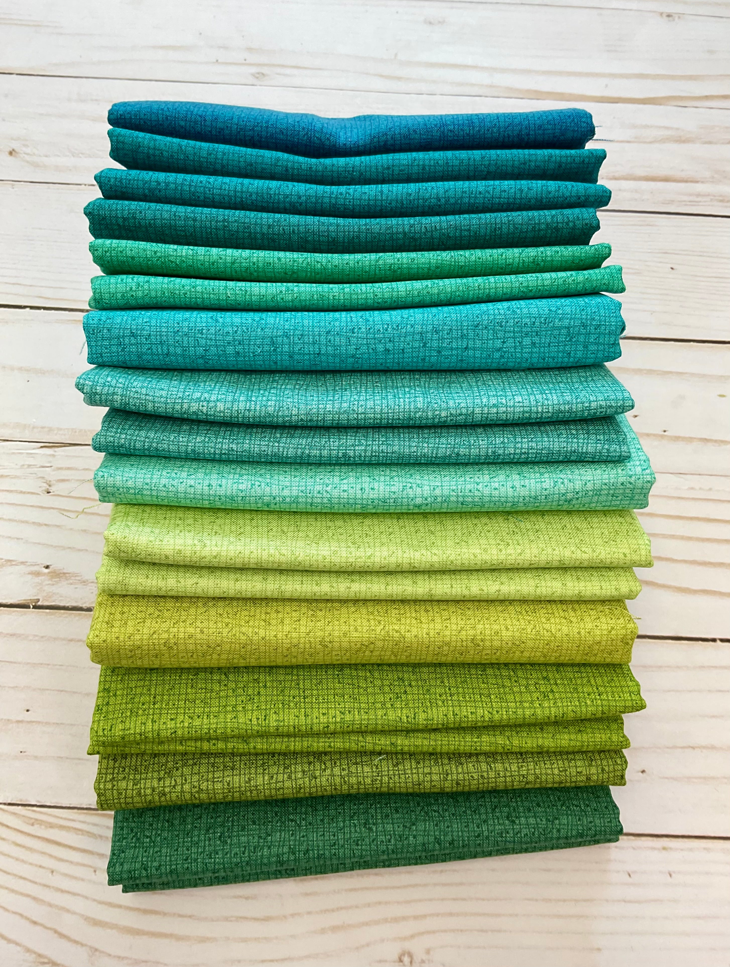 Sea Glass Half Yard Bundle (12)