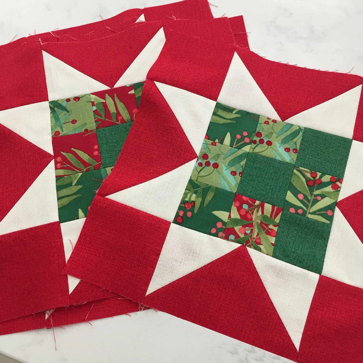 Showering Stars Table Runner and Pillow CoversQuilt Pattern (Printed Booklet) - Image 7