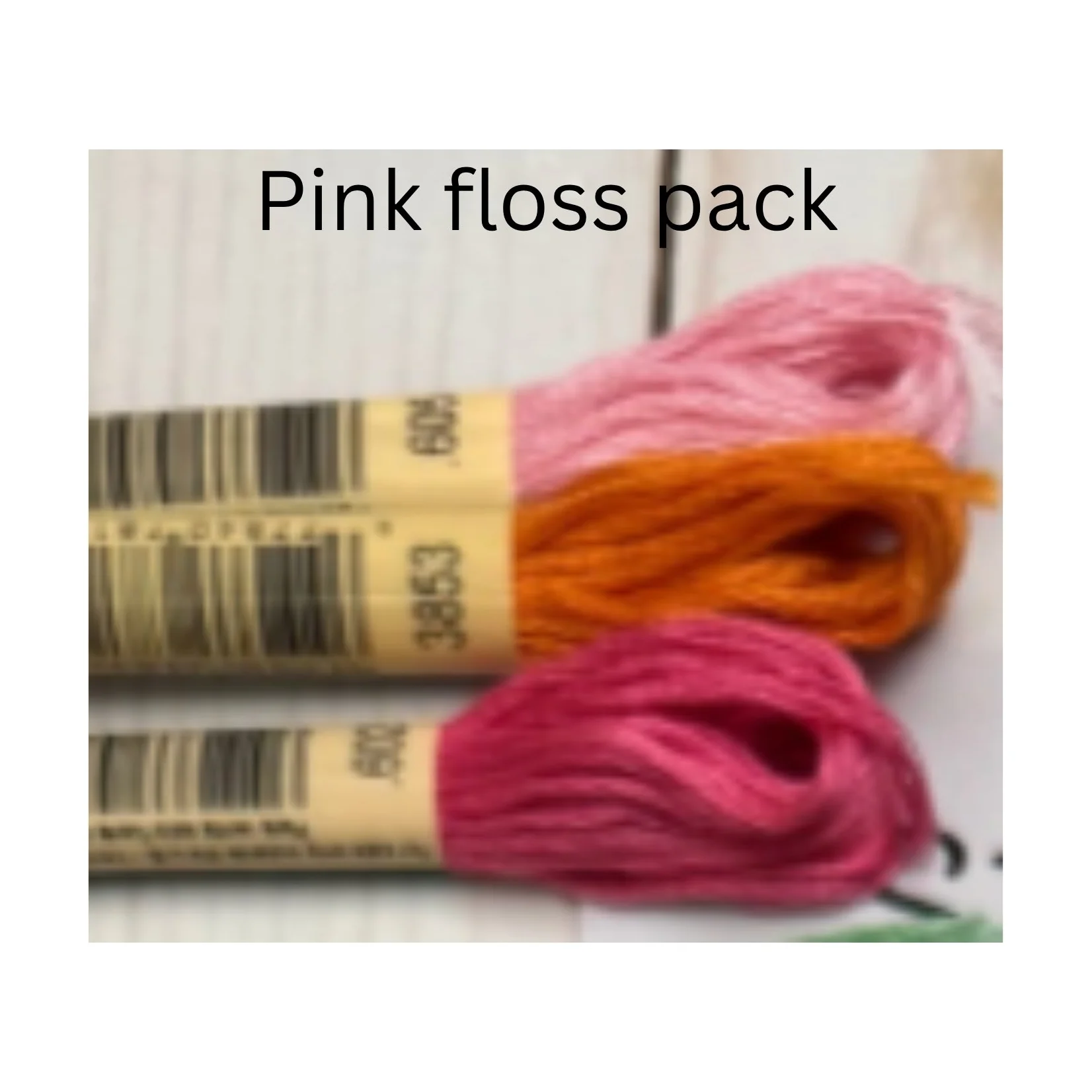Striped, Sweet, Petite FLOSS packs (3) FLOSS ONLY - Image 3