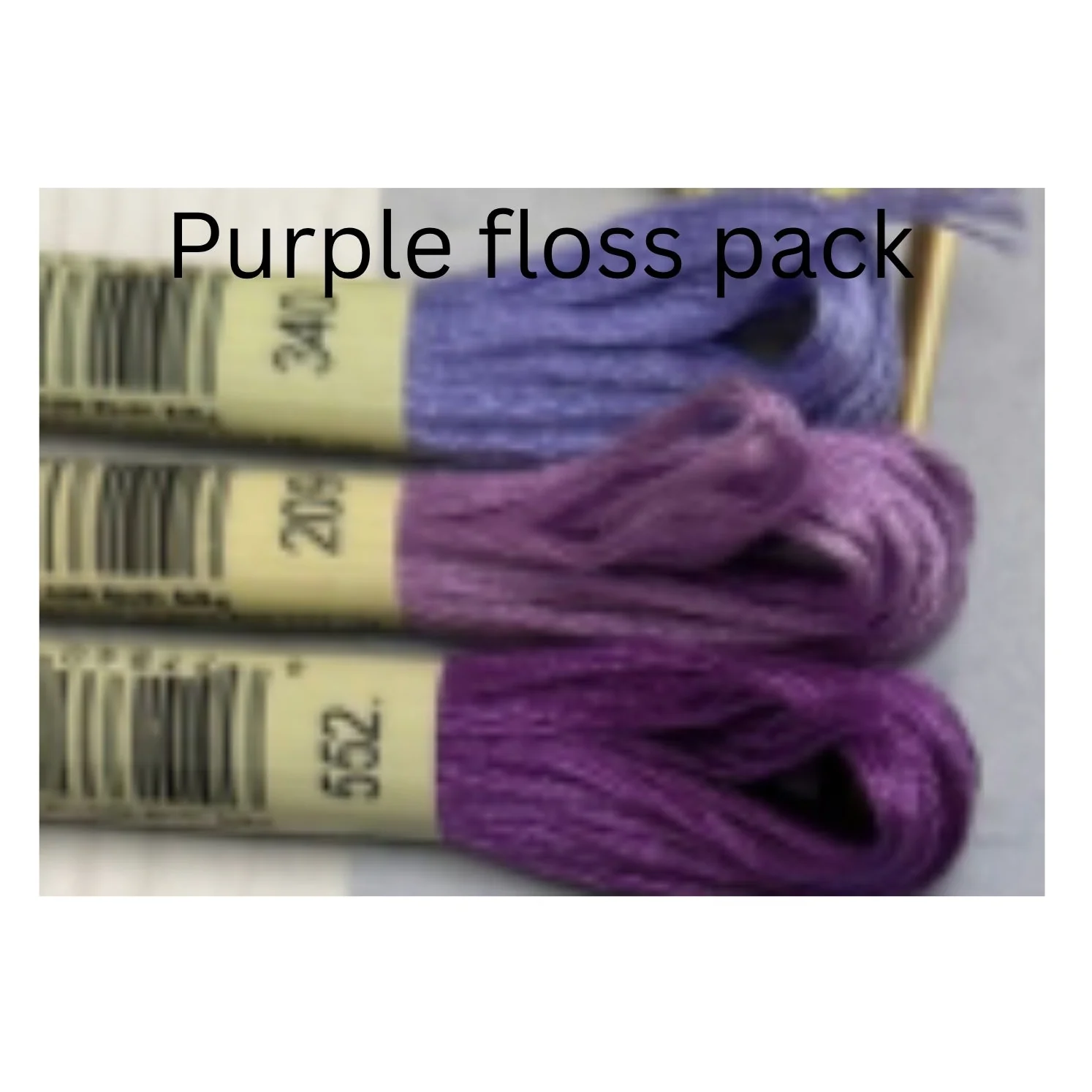 Striped, Sweet, Petite FLOSS packs (3) FLOSS ONLY - Image 5