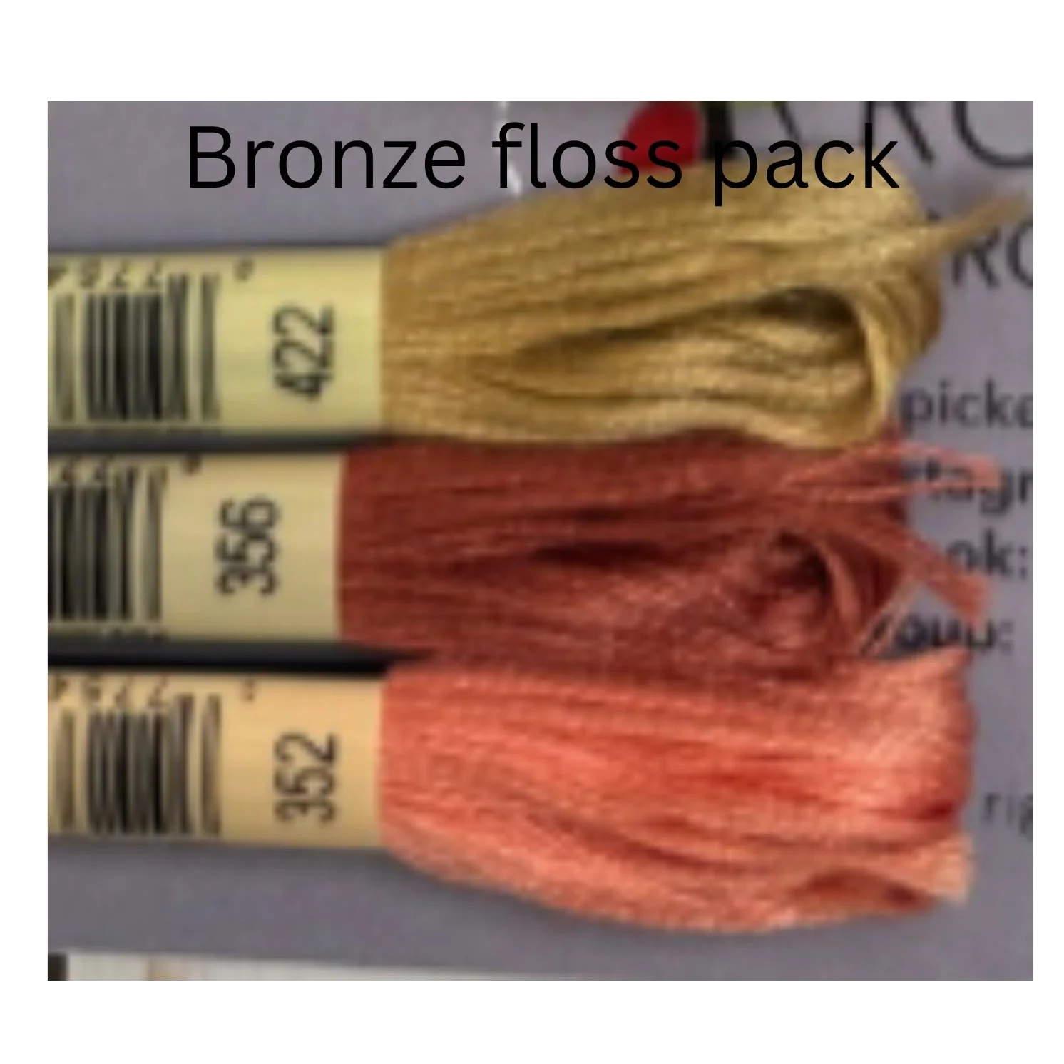 Striped, Sweet, Petite FLOSS packs (3) FLOSS ONLY - Image 9