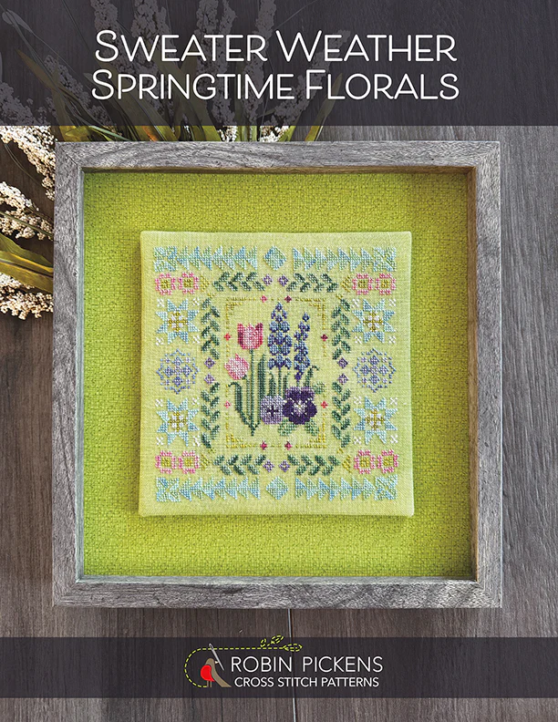 Sweater Weather Springtime Florals digital pdf pattern