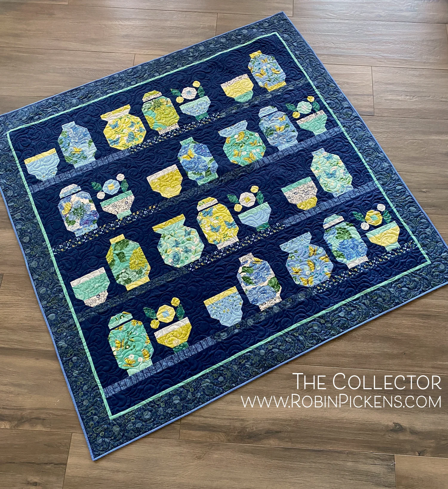 The Collector 67 1/2 x 65"_Digital PDF quilt pattern - Image 9
