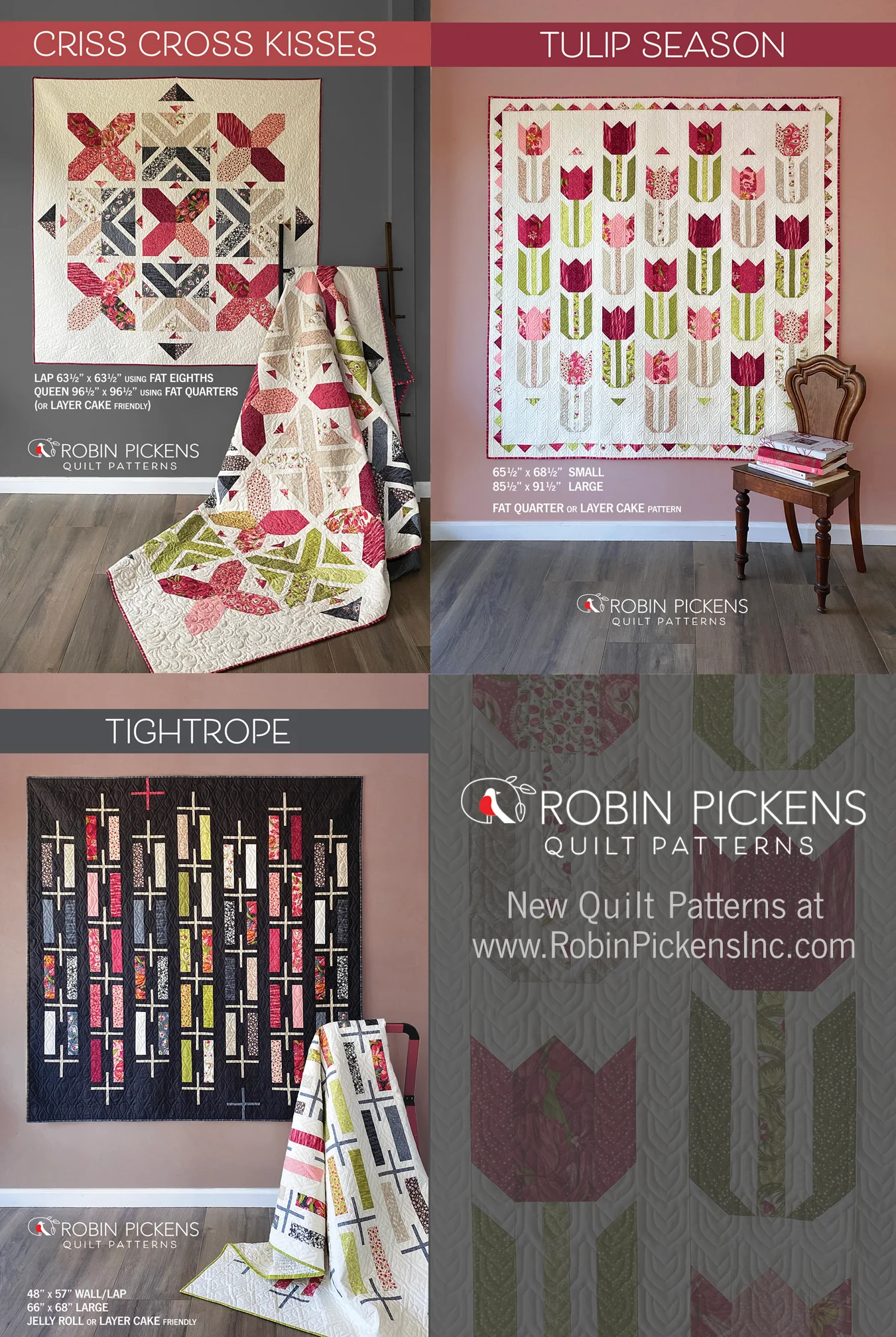 TIGHTROPE digital PDF download pattern, Lap/Wall or Large - Image 10