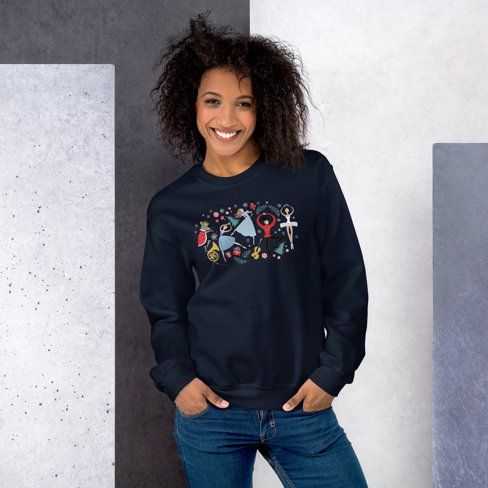 Clara's Nutcracker Ballet Unisex Sweatshirt - Image 3