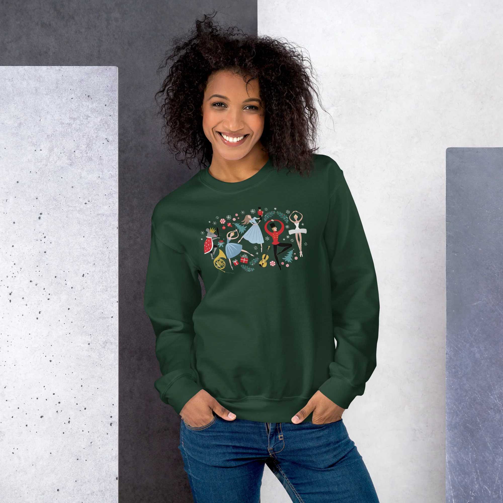 Clara's Nutcracker Ballet Unisex Sweatshirt - Image 5